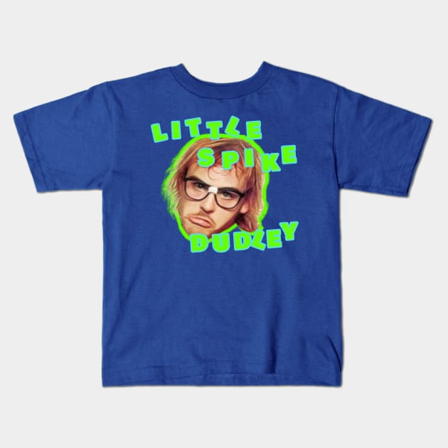 Little Spike Dudley Kids T-Shirt by Punks for Poochie Inc